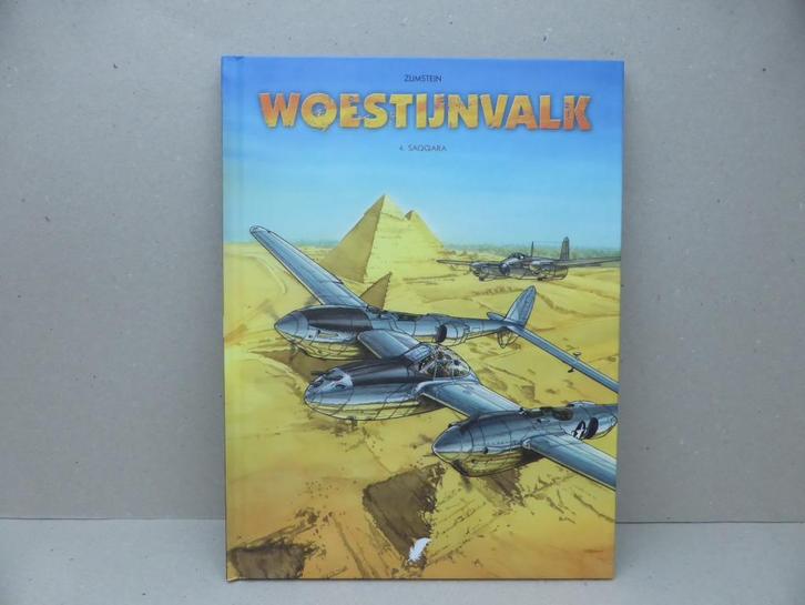 Woestijnvalk HC.4 - Saqqara, Boeken, Stripboeken, Zo goed als nieuw, Eén stripboek, Ophalen of Verzenden