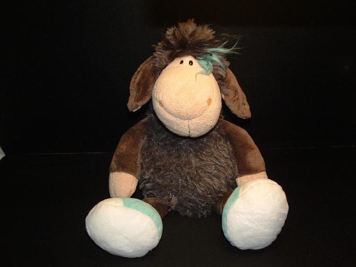 NICI SCHAAP ZACHTE LANGHARIGE KRULLERIGE BADSTOF, Kinderen en Baby's, Speelgoed | Knuffels en Pluche, Nieuw, Overige typen, Verzenden