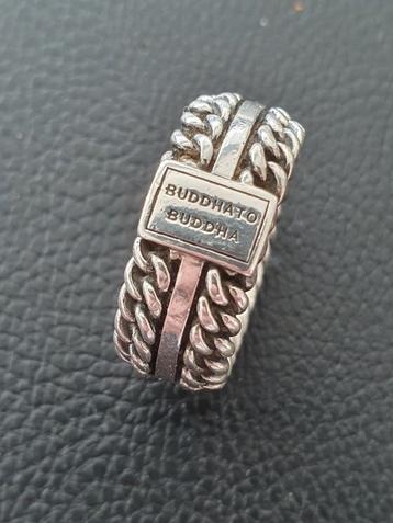 Buddha to Buddha Chain Texture ring beschikbaar voor biedingen