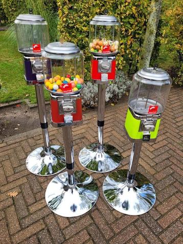 BEAVER kauwgomballen automaten op poot retro fifties sixties beschikbaar voor biedingen