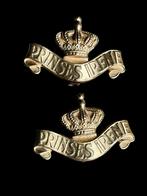 Set oude Prinses Irene Brigade emblemen, Verzamelen, Militaria | Algemeen, Embleem of Badge, Nederland, Ophalen of Verzenden, Landmacht