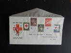 eerstedag FDC e 14 Rode Kruis 1953, Ophalen of Verzenden, Beschreven, Nederland