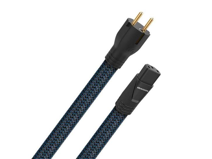 AudioQuest Monsoon C13 Stroomkabel / 2 meter, Audio, Tv en Foto, Audiokabels en Televisiekabels, Zo goed als nieuw, Overige kabels