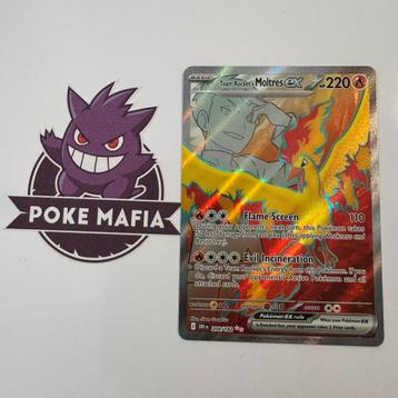 Team Rocket's Moltres 208/182 Destined Rivals beschikbaar voor biedingen