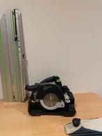 Festool hkc 55 eb plus fsk 420 geleiderail, Invalzaag, Ophalen of Verzenden, Zo goed als nieuw, 30 tot 70 mm