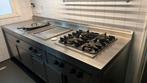 Fornuis bedrijfskeuken, Huis en Inrichting, Keuken | Complete keukens, Ophalen of Verzenden, Gebruikt, Overige typen