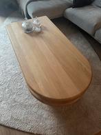 Japandi Eiken Salontafel - Uniek Design!, Ophalen, 100 tot 150 cm, Eikenhout, Nieuw