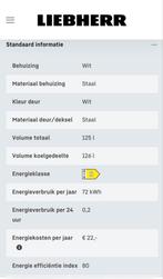 Liebherr Koelkast - Perfect voor kleine ruimtes!, 85 tot 120 cm, 100 tot 150 liter, Ophalen of Verzenden, 45 tot 60 cm