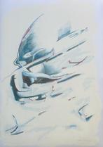 Zeefdruk Leo Musch - Ontketend, Antiek en Kunst, Kunst | Litho's en Zeefdrukken, Verzenden