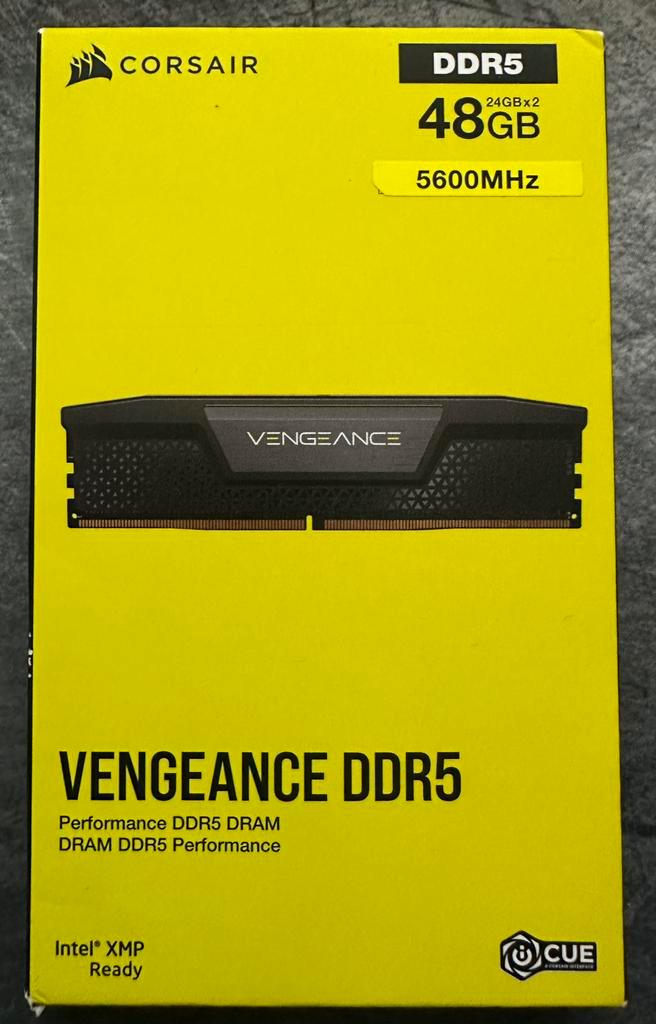 Corsair Vengeance LPX 48GB(2x24GB) DDR5 5600Mhz Intel NIEUW, Computers en Software, RAM geheugen, Nieuw, Desktop, 64 GB, DDR5