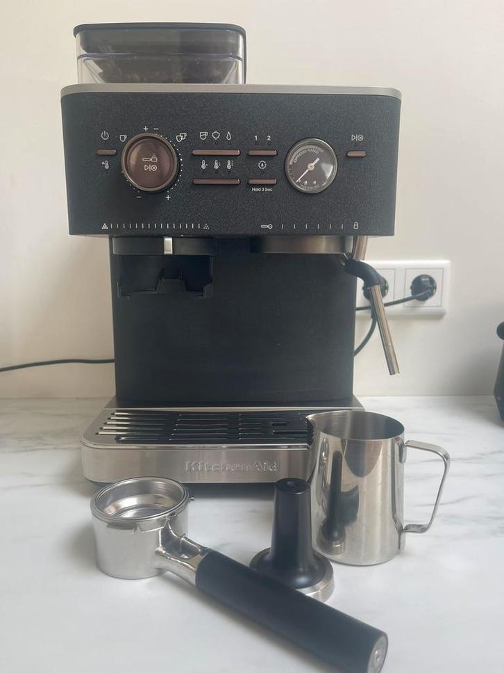 KitchenAid espresso machine, koffiemachine, Witgoed en Apparatuur, Koffiemachine-accessoires, Zo goed als nieuw, Ophalen