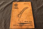 CZ Cezeta 1958 Roller typ 501 175cc ersatzteil liste scooter, Ophalen of Verzenden, Overige merken