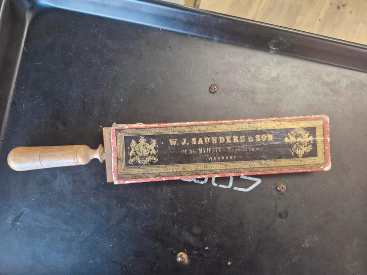 Antieke W.J. Saunders & Son Houten Schraper, Antiek en Kunst, Antiek | Gereedschap en Instrumenten, Ophalen of Verzenden