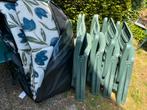 Hartman stoelen met kussens in prima staat -meeneemprijs!, Tuin en Terras, Ophalen, Gebruikt, Kunststof, Stapelbaar