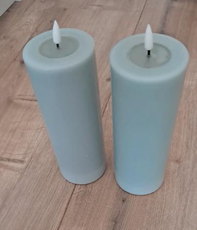 Home art de luxe stompkaarsen, Huis en Inrichting, Woonaccessoires | Kandelaars en Kaarsen, Zo goed als nieuw, Kaars, Minder dan 25 cm