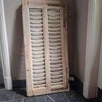 Oude houten luik met lamellen, Antiek en Kunst, Ophalen