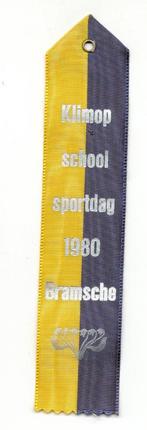 lintje   BRAMSHE  SPORTDAG 1980  klimop school, Ophalen of Verzenden, Zo goed als nieuw