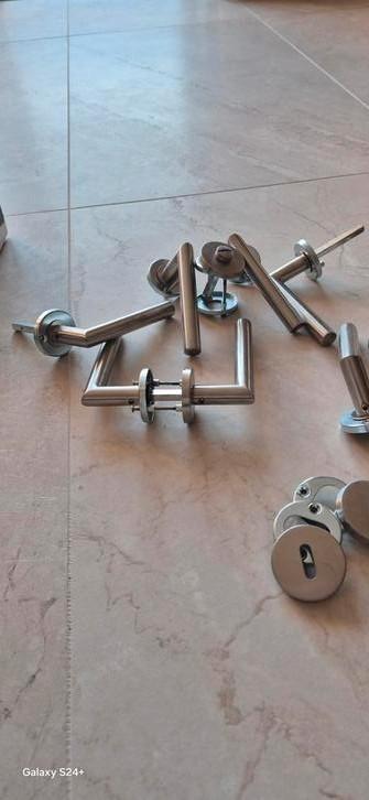 Berkvens deur krukken, Doe-het-zelf en Verbouw, Hang- en Sluitwerk, Nieuw, Ophalen of Verzenden