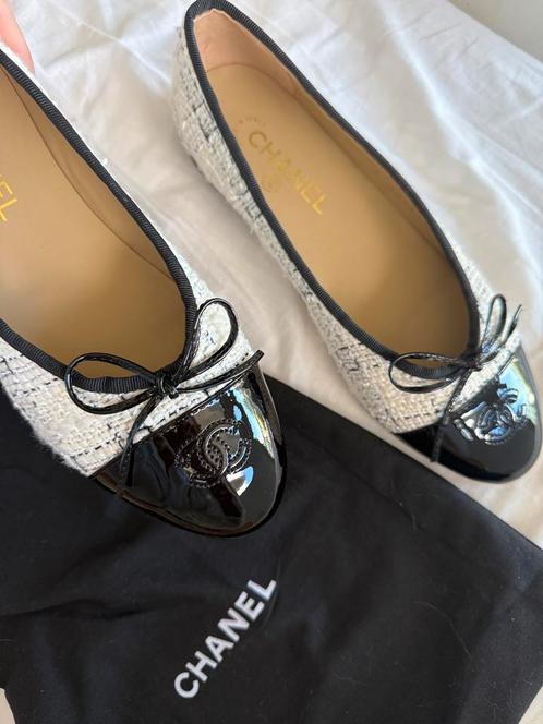 Chanel ballerina’s maat 39 nieuw met dustbag, Kleding | Dames, Schoenen, Nieuw, Zwart, Ophalen of Verzenden