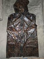 Plastic panterlook jas maat l, Kleding | Dames, Huispakken, Verzenden, Nieuw, Zwart