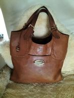 Vintage Hidesign leren damestas, shopper, Ophalen of Verzenden, Bruin, Handtas