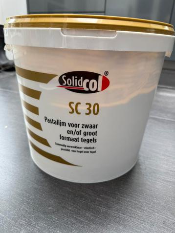 Tegellijm pastalijm solidcol 12 kg beschikbaar voor biedingen