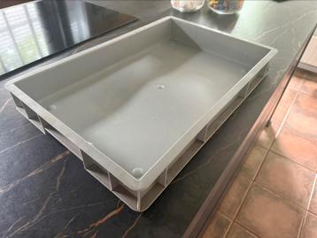 Partij stapelkratten Wavibox 75 (60x40x7,5 cm) beschikbaar voor biedingen