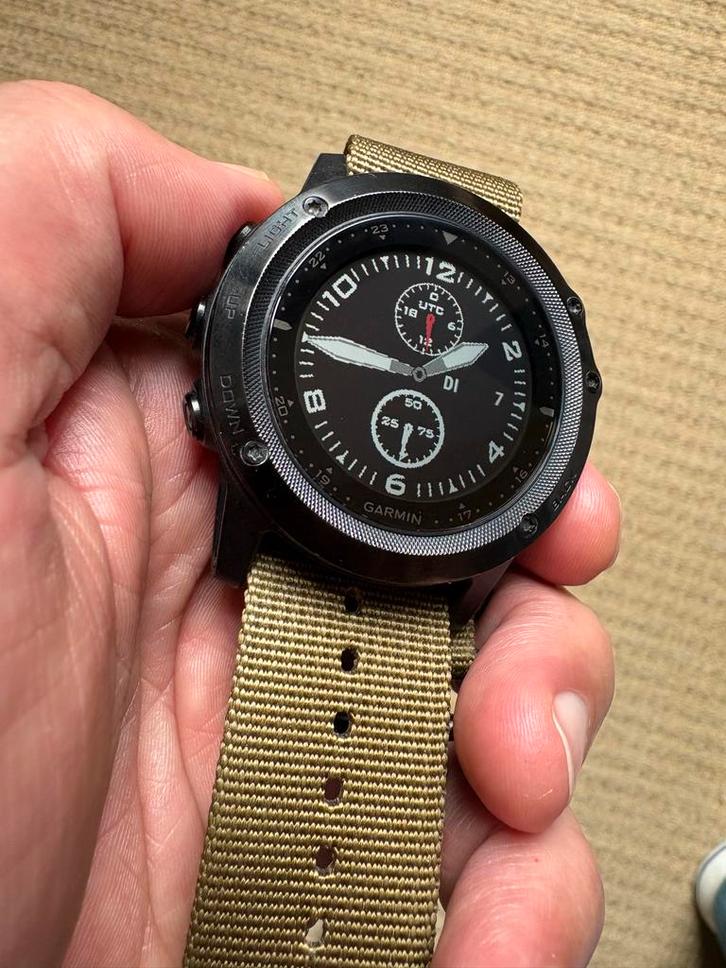 Garmin Tactix Bravo - met nauwkeurige hartslagmeter HRM-run, Sieraden, Tassen en Uiterlijk, Smartwatches, Gebruikt, Android, Zwart