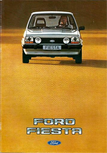Folder Ford Fiesta 1982 beschikbaar voor biedingen