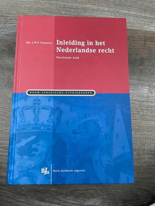 J.W.P. Verheugt - Inleiding in het Nederlandse recht, Boeken, Wetenschap, Zo goed als nieuw, Ophalen of Verzenden