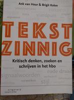 Ank van Heur - Tekstzinnig 9789046906460, Ophalen of Verzenden, Zo goed als nieuw, Ank van Heur; Brigit Kolen, Nederlands