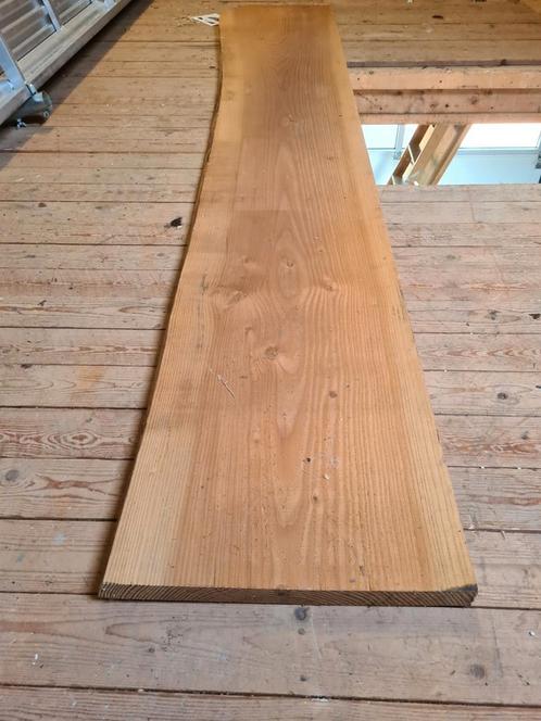 Schaaldeel eiken 3m – 44-56 cm breed – kurkdroog, Doe-het-zelf en Verbouw, Hout en Planken, Zo goed als nieuw, Plank, Eiken, Minder dan 200 cm