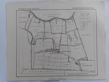 59 / Hazerswoude Litho uit 1867 van J. Kuyper beschikbaar voor biedingen