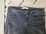 YAYA JEANS SPIJKERBROEK GRIJS 40 studs, Ophalen of Verzenden, Zo goed als nieuw, W30 - W32 (confectie 38/40), Yaya