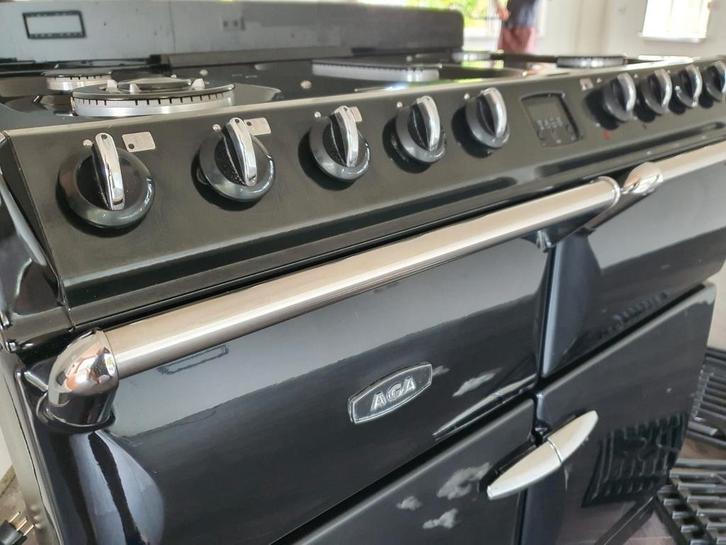 Aga Gasfornuis - Prachtig fornuis voor de keuken!, Witgoed en Apparatuur, Fornuizen, Gebruikt, Vrijstaand, Gas, 5 kookzones of meer