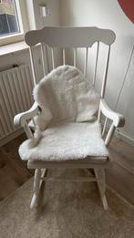 Mooie witte schommelstoel!, Ophalen of Verzenden, Zo goed als nieuw