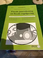 Fiscale jaarrekening - Agrarisch onderwijs, Boeken, Ophalen of Verzenden, Gelezen, Overige niveaus, Bedrijfseconomie of M&O