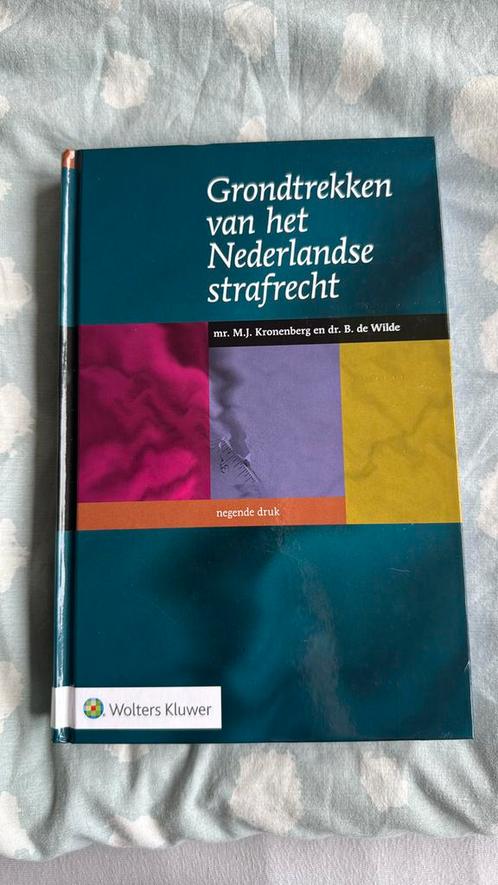 Grondtrekken van het Nederlandse strafrecht, Boeken, Wetenschap, Zo goed als nieuw, Ophalen of Verzenden