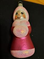 Sneeuwvrouwtje kerstbal, Diversen, Kerst, Ophalen of Verzenden