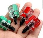 Mini kruiskop of platkop schroevendraaier. €2,50 per stuk, Ophalen of Verzenden, Nieuw