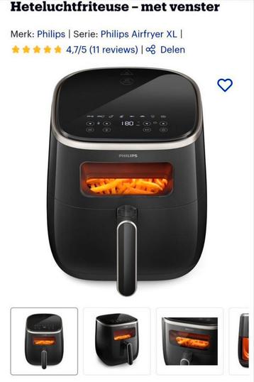 Philips Airfryer XL met venster