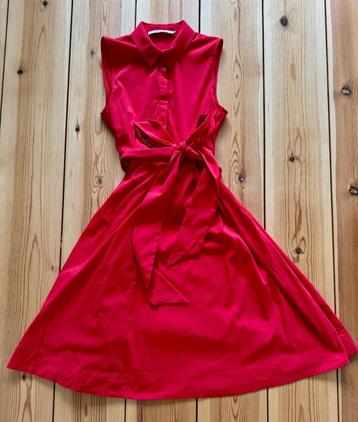 Jurk Steps - Rood mt strikcentuir - Maat 38 / Medium beschikbaar voor biedingen