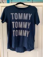 Zgan TOMMY HILFIGER TSHIRT....gaaf!, Blauw, Ophalen of Verzenden, Zo goed als nieuw, Korte mouw