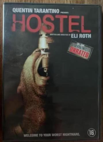 DVD Hostel; Quentin Tarantino; written directed by Eli Roth beschikbaar voor biedingen