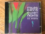 Miles Davis /Gil Evans Quiet nights cds, Cd's en Dvd's, Ophalen of Verzenden, 1980 tot heden, Zo goed als nieuw, Jazz