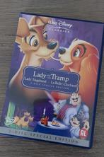 Dvd lady en de vagebond, Cd's en Dvd's, Alle leeftijden, Ophalen of Verzenden, Zo goed als nieuw, Amerikaans