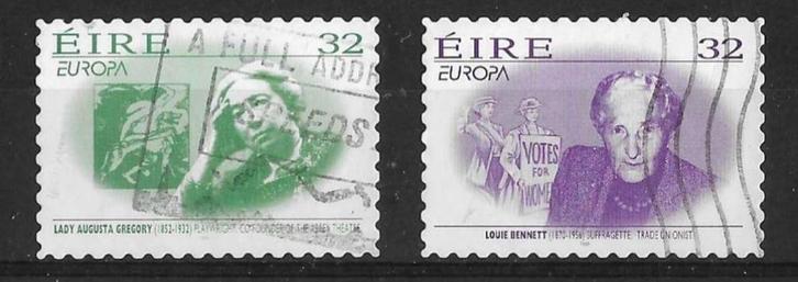 Ierland Michel 942-943 gestempeld EUROPA, Postzegels en Munten, Postzegels | Europa | Overig, Gestempeld, Ierland, Ophalen of Verzenden