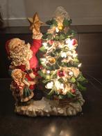MOOIE GROOT VINTAGE KERSTBEELD MET VERLICHTING NU 15€ ZIE FO, Diversen, Kerst, Ophalen