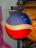 Vintage Pepsi Cola reclame lichtbak, Ophalen, Gebruikt, ., Lichtbak of (neon) lamp