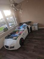 Super Mooi Autobed met Licht & Geluid - Zo Goed Als Nieuw!, 70 tot 85 cm, Ophalen of Verzenden, Zo goed als nieuw, Lattenbodem